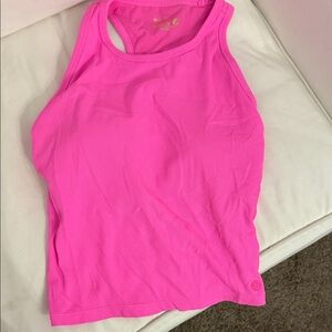 Lilly Pulitzer Bright Pink Tank Top